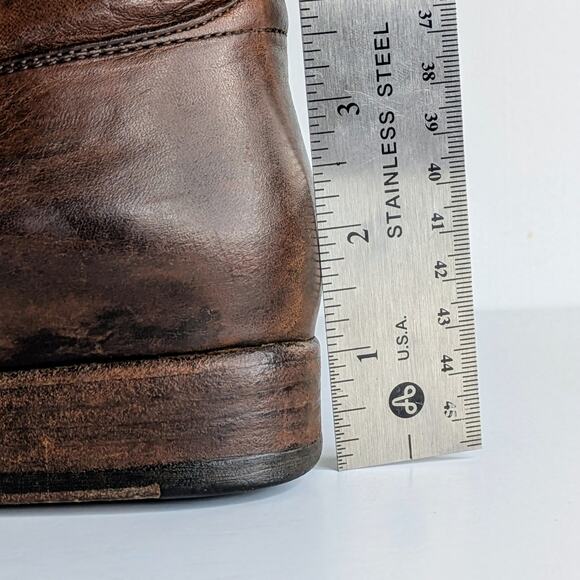 Frye Boots Melissa Button 77172 Womens 8.5 Brown Tall Knee High Leather Riding - Picture 15 of 16